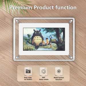 Marco de Fotos <span class=keywords><strong>Digital</strong></span> de 7 Pulgadas y 4 GB, <span class=keywords><strong>Álbum</strong></span> <span class=keywords><strong>Digital</strong></span> Electrónico, Multi Idioma, Idea de Regalo para la Cocina - Product Image 5
