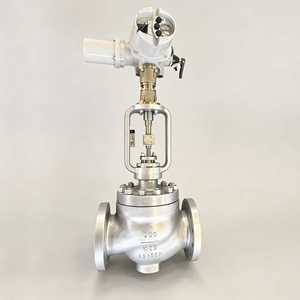 Válvula de Control de Globo Eléctrica ANSI de 6 Pulgadas, 300 WCB, Motorizada, Modulante, Reguladora de Flujo y Presión para Vapor, <span class=keywords><strong>Agua</strong></span>, Petróleo y Gas - Product Image 1