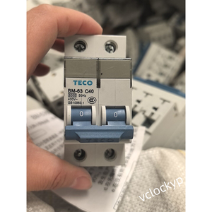 1 ชิ้น TECO เซอร์กิตเบรกเกอร์ BM-63 C20 3P MX AC/DC110-440V ใหม่ - Product Image 2