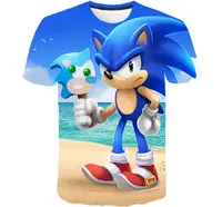 Oem оптовая продажа, Детская Молодежная футболка на заказ, модные футболки с круглым вырезом и коротким рукавом с 3D-принтом для мальчиков
