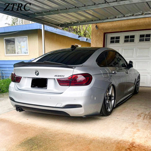 Spoiler Posteriore in Vera Fibra di Carbonio Stile PSM per <span class=keywords><strong>BMW</strong></span> <span class=keywords><strong>Serie</strong></span> <span class=keywords><strong>4</strong></span> F36 <span class=keywords><strong>4</strong></span> Porte <span class=keywords><strong>Gran</strong></span> Coupé 2014-2019 - Product Image 6