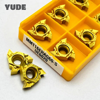 10 piezas de herramientas de roscado MMT 16ER 16IR AG60-S VP15TF UE6020 US735, insertos de carburo de alta calidad MMT16ER AG60-S, herramientas para torno