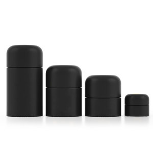 Tarro de vidrio al por mayor con tapa de seguridad para niños para almacenamiento de flores secas, tarro de vidrio de 1oz, 2oz, 3oz, 3.5g, botella para embalaje de productos para fumar - Product Image 3