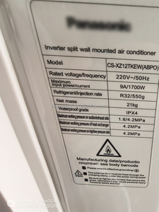 Aire Acondicionado Split Inverter Panasonic de 9000 BTU, Montado en Pared, Sistema de Calefacción y Refrigeración, Ahorro de Energía, Funcionamiento Silencioso para Hogar y Oficina - Product Image 2