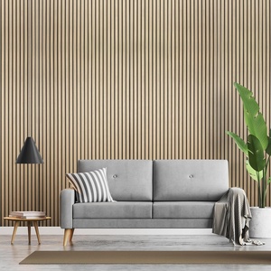 240 di quercia naturale X 60 <span class=keywords><strong>cm</strong></span> 35mm MDF lamelle Decorative e fonoassorbenti <span class=keywords><strong>legno</strong></span> lamelle pannelli acustici per parete interna e soffitto - Product Image 3