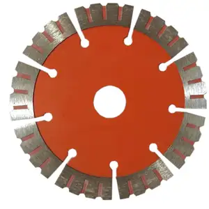 Pared de corte de hoja de sierra circular de diamante para el corte de hormigón de disco