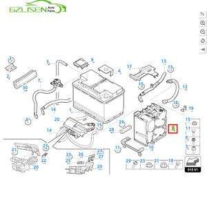 Para <span class=keywords><strong>Lamborghini</strong></span> Aventador 2013-2019 Magneto Baterí<span class=keywords><strong>a</strong></span> OEM 470971417 - Product Image 4