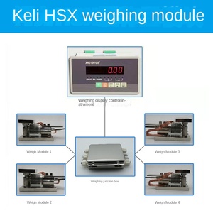 Модуль взвешивания Keli HSX электронный бункер, машина для наполнения весов, датчик ленточных весов, 0,1 точность, пневматический привод аналогового выхода - Product Image 2