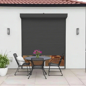 <span class=keywords><strong>Porte</strong></span> <span class=keywords><strong>de</strong></span> <span class=keywords><strong>garage</strong></span> double <span class=keywords><strong>motorisée</strong></span> en alliage d'aluminium Hanyu, <span class=keywords><strong>prix</strong></span> usine, avec fonction antivol pour extérieur - Product Image 3