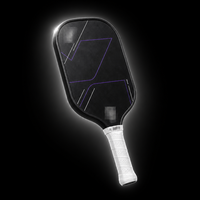 Raquette de pickleball en fibre de carbone T700 thermoformée entièrement en mousse, à friction allongée, RPM Q2 14MM 16MM, personnalisable OEM pour tournoi