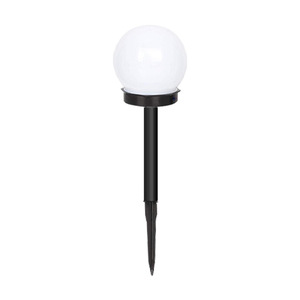 Lampe solaire de jardin Hejia HJ-005A, petite lampe de poteau ronde pour extérieur, éclairage décoratif avec certification CE - Product Image 2