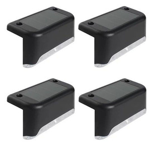 Solar Garden <b>Lights</b> Outdoor <b>Step</b> <b>Lights</b> Water Resistant Led Courtyard Lighting Dusk To Dawn Auto On - Product Image 5