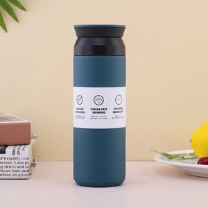 Cá nhân thép không gỉ Tumblers màu đen và trắng cốc cà phê với nắp cho ngày lễ và du lịch quà tặng Mug - Product Image 3