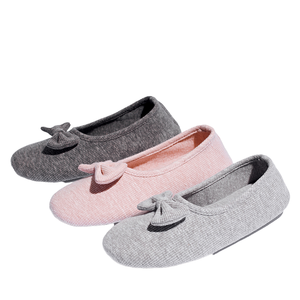 Ballerines d'intérieur unisexes personnalisées OEM avec semelle extérieure antidérapante en TPR pour usage domestique en été, printemps, automne - Product Image 1