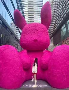 Publicités gonflables, décoration de <span class=keywords><strong>centre</strong></span> <span class=keywords><strong>commercial</strong></span>, lapin en peluche gonflable géant pour <span class=keywords><strong>la</strong></span> Saint-Valentin - Product Image 4