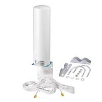 Antena Exterior de Alta Ganancia de 12dBi para Estación Base, Omnidireccional, MIMO, Impermeable, WiFi 2.4G, 5G, 4G LTE