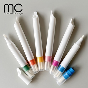 Bolígrafo removedor <span class=keywords><strong>de</strong></span> esmalte <span class=keywords><strong>de</strong></span> <span class=keywords><strong>uñas</strong></span> vacío <span class=keywords><strong>de</strong></span> plástico N402 con tres puntas reemplazables en el extremo - Product Image 3