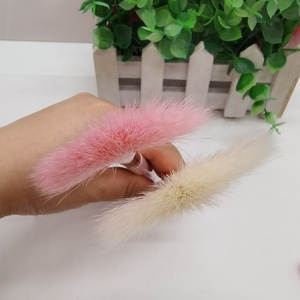 <span class=keywords><strong>Brosse</strong></span> à nuage de taille moyenne <span class=keywords><strong>Brosse</strong></span> à éventail en poils de chèvre doux et naturels Masque facial <span class=keywords><strong>Brosse</strong></span> à éventail rose pour le <span class=keywords><strong>visage</strong></span> - Product Image 3