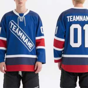 カスタム高品質ユニセックスジャージータックルツイルパッチ刺繍ネックストリングアイスホッケーウェアクリスマススタイル - Product Image 6