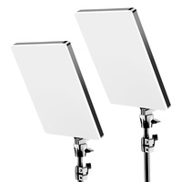 Ensemble d'éclairage LED pour photographie RL-24 24 pouces, grand éclairage de remplissage, équipement d'éclairage pour photographie, lumières pour la prise de vue photo, vidéo et film