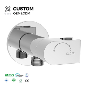 GEE-N роскошный хромированный латунный угловой клапан для биде - Product Image 1
