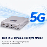 Repetidor de Señal Móvil de Banda Dual 1800/3500MHz con Sincronización 5G TDD, Filtro de Software y NMS en la Nube para Hoteles y Oficinas 4/5G