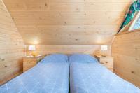 Installation rapide de cabane/chalet/resort préfabriqué en bois de style suisse