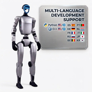 Robot humanoïde Unitree G1 EDU 43 DOF avec <span class=keywords><strong>vision</strong></span> IA et LiDAR <span class=keywords><strong>3D</strong></span> SLAM, SDK ouvert pour développement secondaire, pour la recherche et l'automatisation - Product Image 3