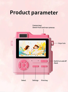 LK002 Dual-Objektiv Sofortbildkamera für Kinder, Vintage-Digitalkamera, Kindergeschenk, DVR-Recorder mit Thermodruckfunktion - Product Image 5