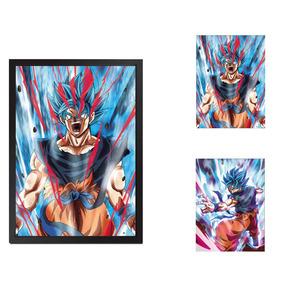 โปสเตอร์อนิเมะ3D ขายดีสำหรับติดผนังรูปดราก้อนบอลโกคูรูปแบบผักโปสเตอร์พิมพ์ลายการ์ตูนโปสเตอร์สำหรับตกแต่งห้อง - Product Image 3