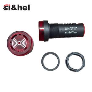 Đỏ 22 mét Flash buzzer với LED ánh sáng báo động chỉ số AC/DC 220V/380V/24V/12V đèn nhựa Loại sản phẩm AD16-22MS - Product Image 6