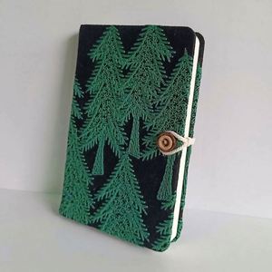 Carnet portable à couverture rigide pour étudiants, format A5/A6 pratique, broderie en tissu, petit carnet mignon, journal intime - Product Image 2