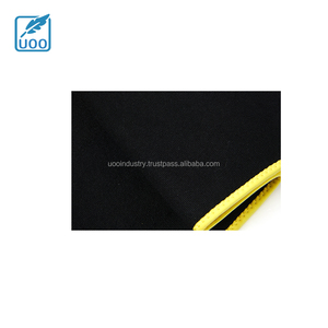 Faja Reductora de Cintura UOO Personalizada de 3mm/3.5mm de Grosor, con Forro Polar y Neopreno, para Gimnasio, Fitness, Sauna, con Doble Cinturón, Color Negro, Tallas XS-6XL - Product Image 2