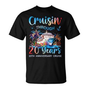 Camiseta Cruisin Through 20 Years para el 20º aniversario de la crucitaña - Product Image 2