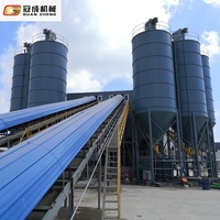 Planta Mezcladora de Concreto HZS60 de 60m³/h, Equipo Compacto para Dosificación de Concreto