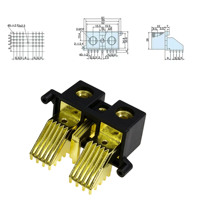 Borne de connexion plaquée or haute intensité multi-spécifications pour amplificateur audio de voiture et haut-parleur