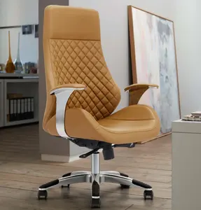 Sedia direzionale moderna in pelle personalizzata sedia da ufficio direzionale moderna in pelle ceo boss