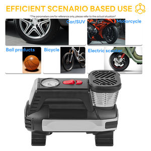 12V büyük çaplı ABS hava Compressor-100psi -20 ~ 60 araba/SUV için lastik basıncı monitörü ile tüm iklim siyah arkadan aydınlatmalı göstergesi - Product Image 4