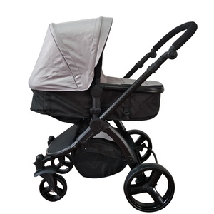 Poussette bébé 3 en 1 multifonctionnelle, poussette enfant 3 en 1 avec siège <span class=keywords><strong>auto</strong></span>, poussette bébé avec siège amovible - Product Image 2