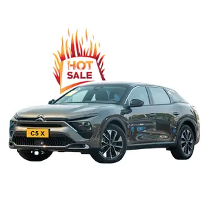 Hot sale Dongfeng auto Citroen C5X 2023 5 door 5 seater hatchback 1.6T 8AT petrol sport cars used cars for sale
