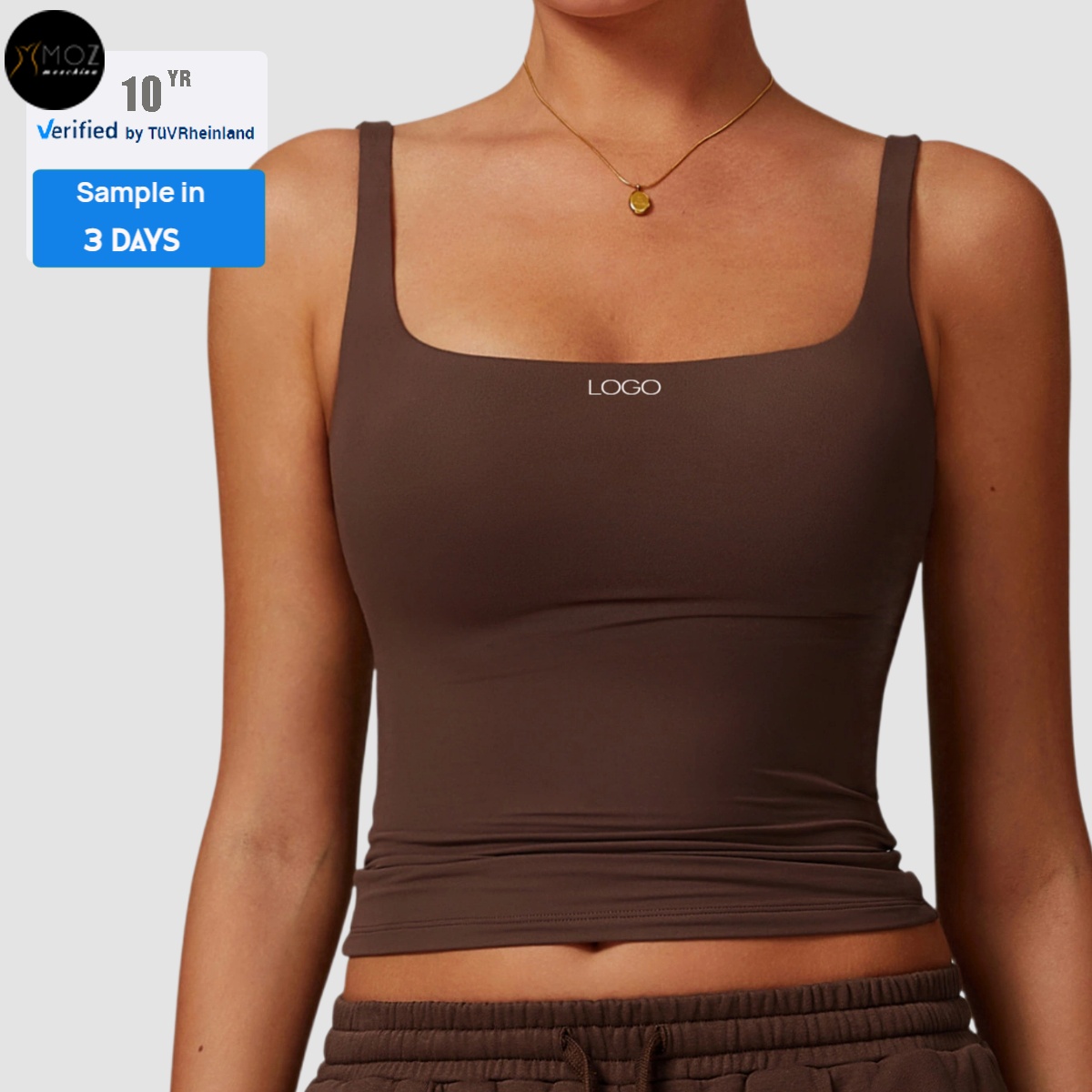Fitted Yoga Tank Top Quick-Dry Print Front Fitness Wear Versatile Running Beautiful Back Sports Bra All-Matching Workout Shirt