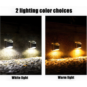 Lámpara LED Solar Impermeable IP65 para Exteriores, Lámpara de Pared para Jardín, Decoración de Patio, Lámpara de Terraza para Puerta Delantera - Product Image 4