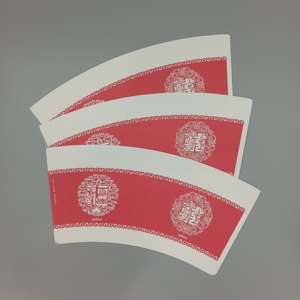 Prix d'usine – Ventilateur en papier PE simple de 150-350 g/m² pour gobelets à thé - Product Image 1