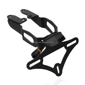 Accesorios de motocicleta soporte de matrícula Z400 para <span class=keywords><strong>Kawasaki</strong></span> Z <span class=keywords><strong>250</strong></span> 400 soporte de número Kit eliminador de orden trasero Z500 Z 500 - Product Image 2