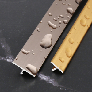 Dải Trang Trí Sàn Bằng Vật Liệu Xây Dựng Nhôm Dải Chuyển Tiếp Kim Loại Mỏng Hình Chữ T Trang Trí Ván Sàn - Product Image 5