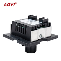 Régulateur de tension AC AOYI SSR-15VA, contrôleur de tension à semi-conducteurs 15A avec potentiomètre 500KΩ, 24-250VAC