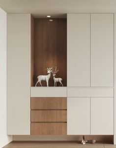 Meubles de salon modernes en gros personnalisés, armoire à chaussures de luxe, armoire à chaussures en bois - Product Image 2