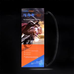 Autocollant anti-buée pour visière de casque de moto WEEPRO WEEPROAres, universel pour casques intégraux et <span class=keywords><strong>demi</strong></span>-casques, durable, facile à appliquer - Product Image 6