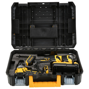 2-in-1 Rechargeable Drill and Angle in Toolbox Factory With Lithium Pickaxe Tools21V-48V Four Piece <b>Tool</b> Set Angle and E - Product Image 6
