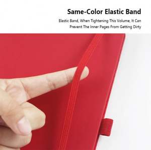 Promotional Manufacturer Custom A5 Softcover PU Leather <b>Note</b> <b>Book</b> Business Gift Office Supplier Notebook With Logo - Product Image 4